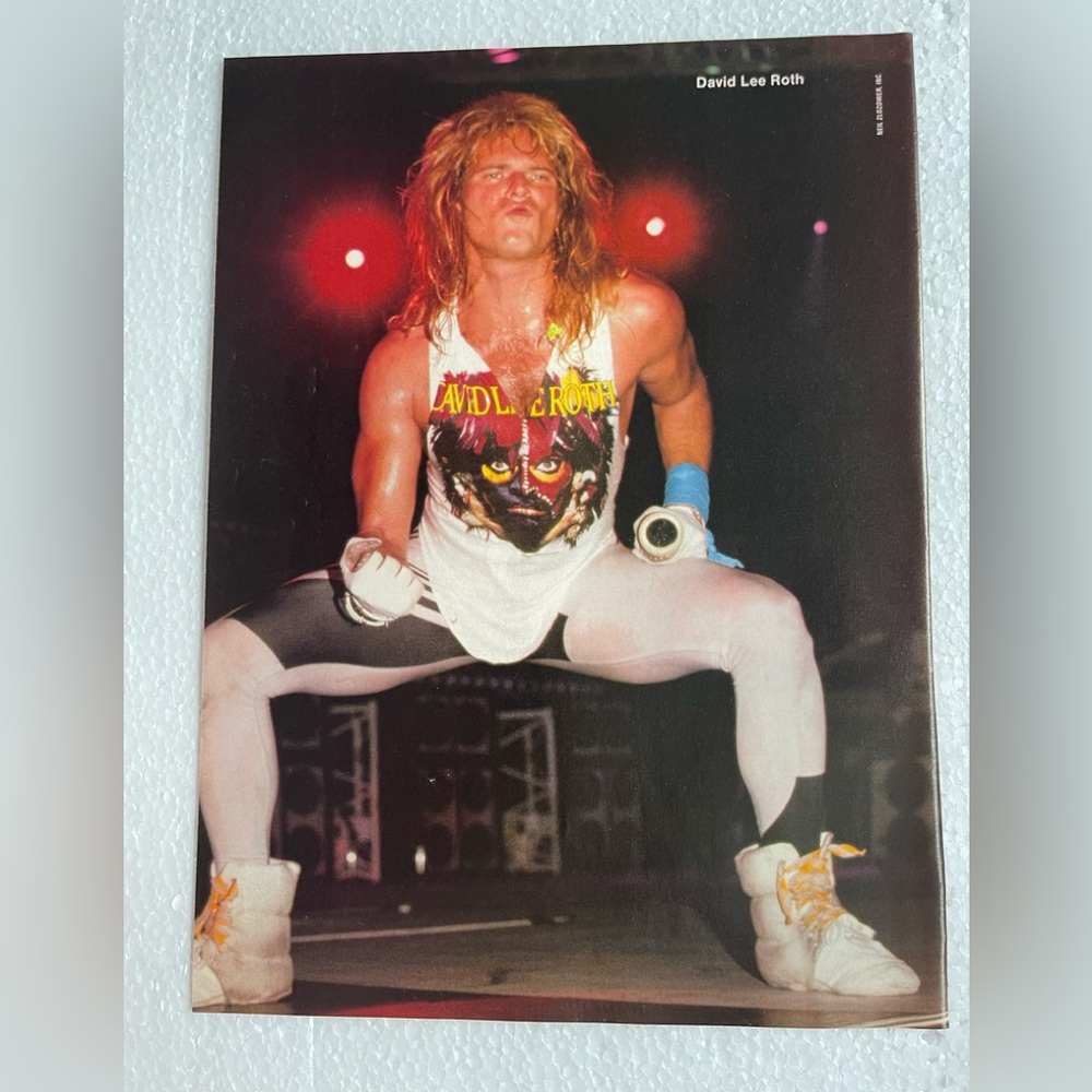 David Lee Roth Graphic Tank Top pinup